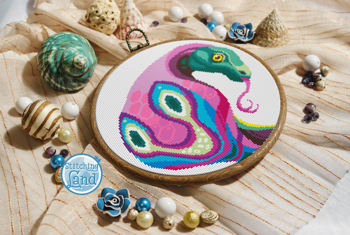 Cobra Cross Stitch Pattern