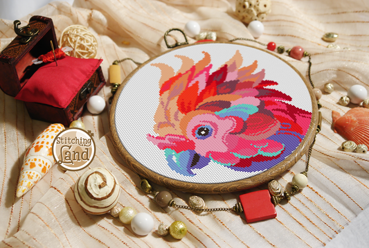 Cockatoo Cross Stitch Pattern