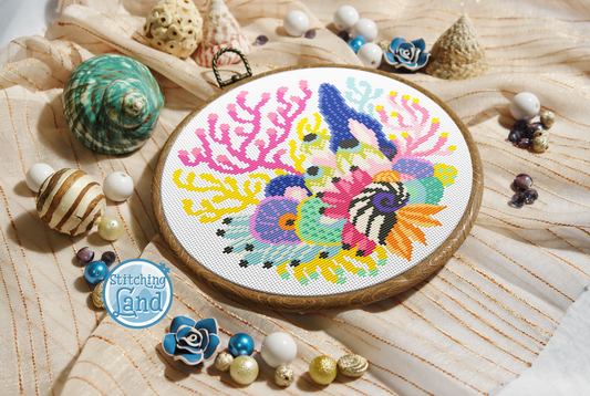 Corals II Cross Stitch Pattern