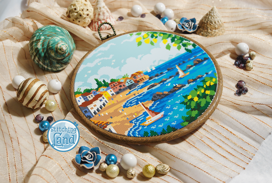 Costa Brava Cross Stitch Pattern