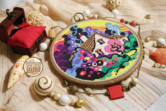 Cottage Cross Stitch Pattern