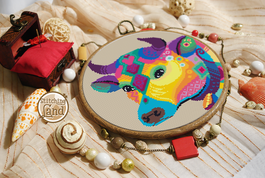 Cow Cross Stitch Pattern