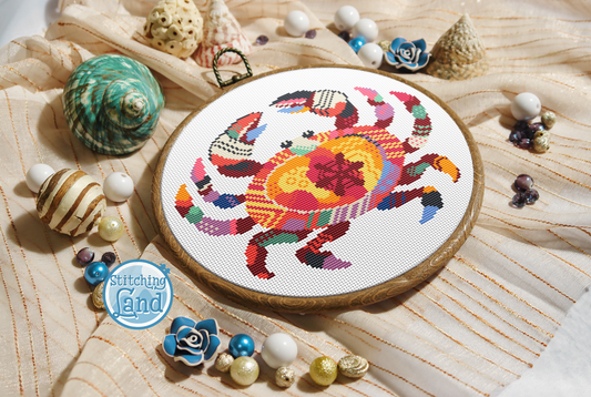 Crab Cross Stitch Pattern