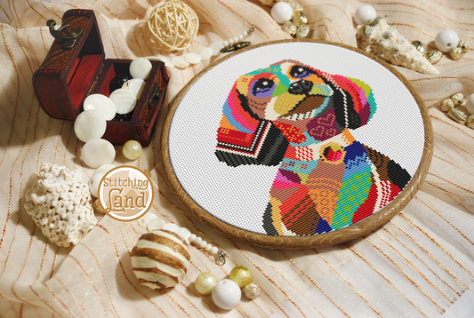 Dachshund Cross Stitch Pattern