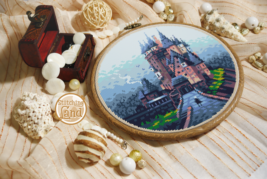 Eltz Castle Cross Stitch Pattern