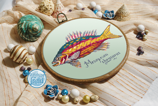 Fish Mesoprion II Cross Stitch Pattern