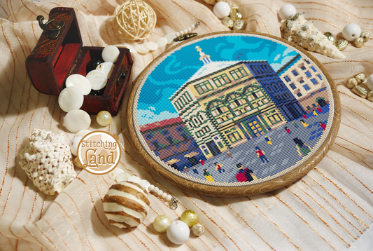 Florence Baptistery Cross Stitch Pattern