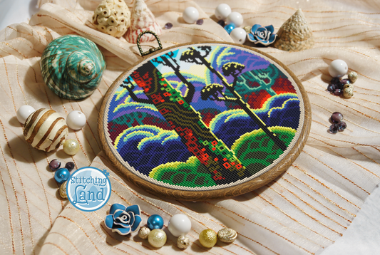 Forest Cross Stitch Pattern