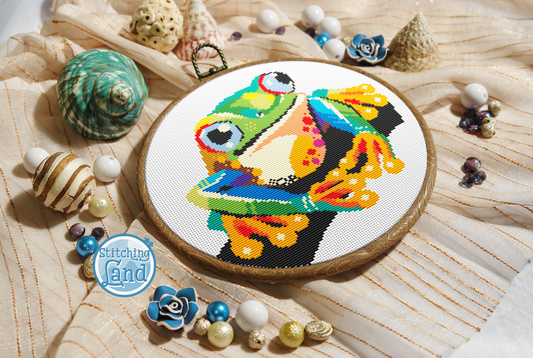Frog Cross Stitch Pattern