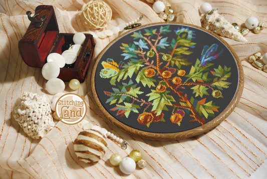 Gooseberry Cross Stitch Pattern