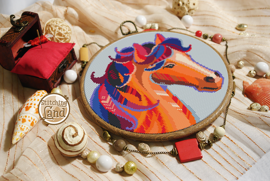 Horse II Cross Stitch Pattern