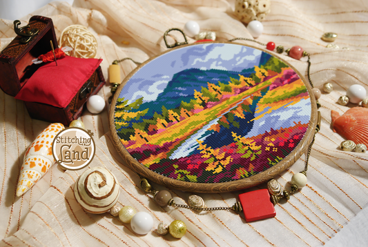 Jack London Lake Cross Stitch Pattern