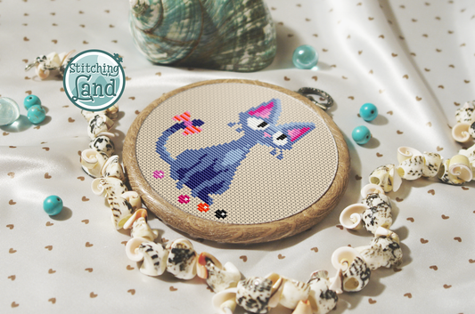 Kitty Cross Stitch Pattern