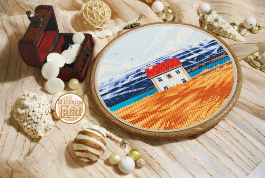 Lake House II Cross Stitch Pattern