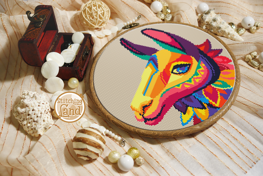 Lama II Cross Stitch Pattern