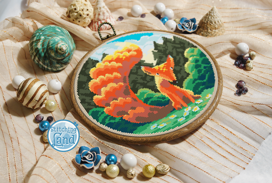Little Fox Cross Stitch Pattern