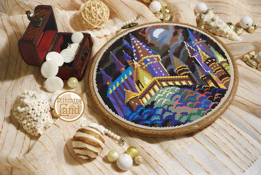 Magic Castle Cross Stitch Pattern