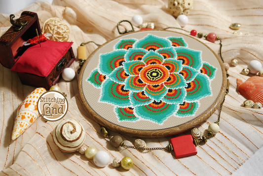 Mandala II Cross Stitch Pattern