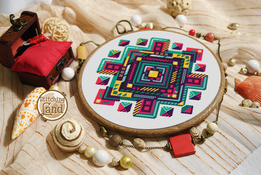 Mandala III Cross Stitch Pattern