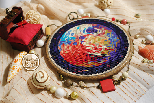 Mars II Cross Stitch Pattern