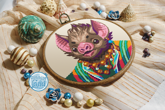 Mr. Bat Cross Stitch Pattern