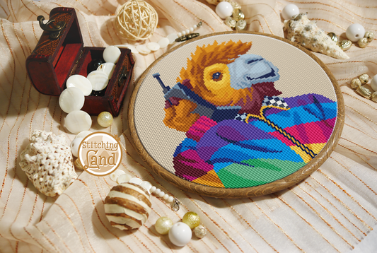 Mr. Camel Cross Stitch Pattern