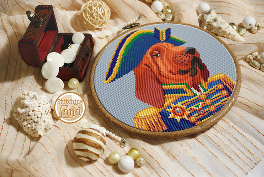 Mr. Dog Cross Stitch Pattern