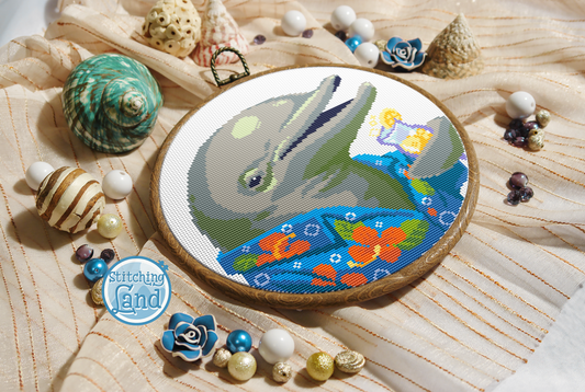 Mr. Dolphin Cross Stitch Pattern