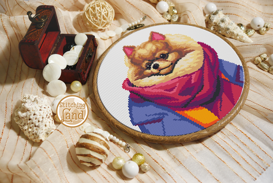 Mr. Spitz Cross Stitch Pattern