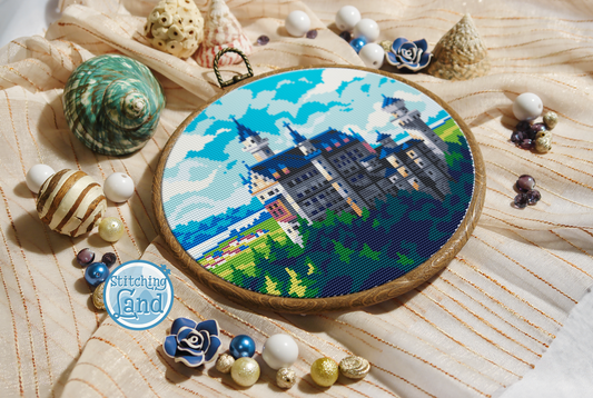 Neuschwanstein Cross Stitch Pattern