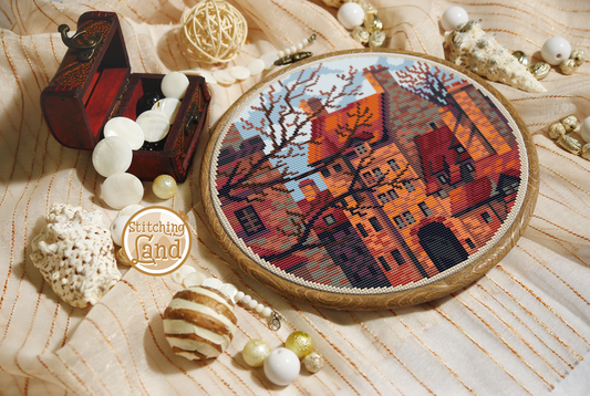 Old Edinburgh Cross Stitch Pattern