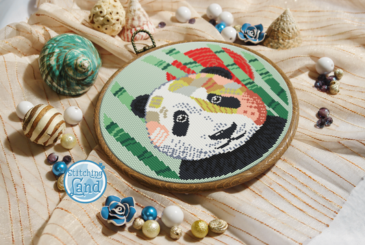 Panda Cross Stitch Pattern