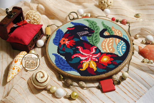 Panther Cross Stitch Pattern