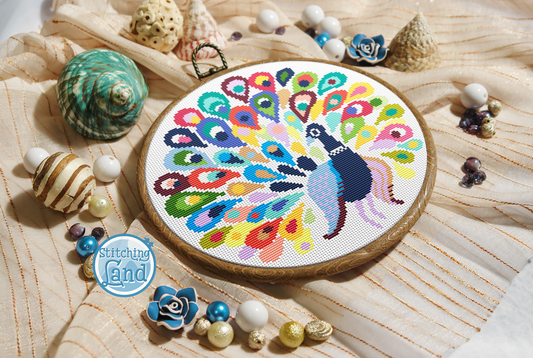 Peacock Cross Stitch Pattern