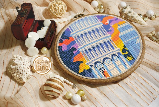 Pisa Cross Stitch Pattern