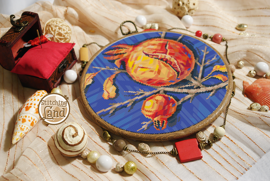 Pomegranate II Cross Stitch Pattern