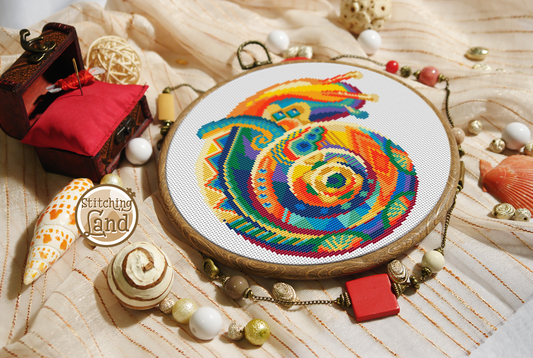 Snail Cross Stitch Pattern