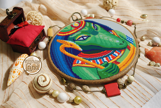 Sobek Cross Stitch Pattern