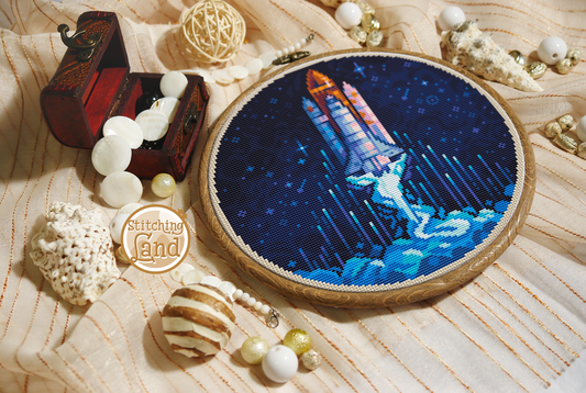 Space Shuttle Cross Stitch Pattern