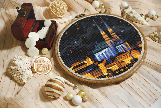 St. Peter & Paul Cathedral Cross Stitch Pattern