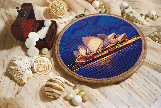 Sydney Opera House Cross Stitch Pattern