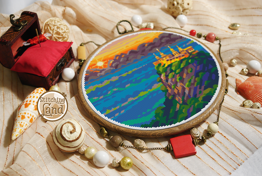 Taung Kalat Cross Stitch Pattern