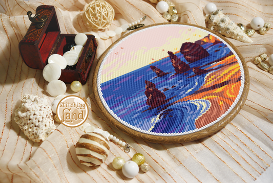 The Twelve Apostles Cross Stitch Pattern