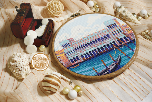 Venetian Museum Cross Stitch Pattern