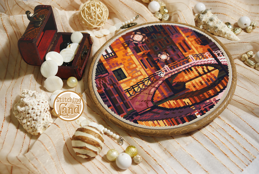 Venice Cross Stitch Pattern