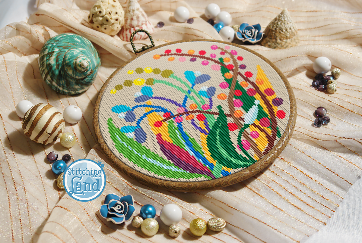 Wild Berries Cross Stitch Pattern