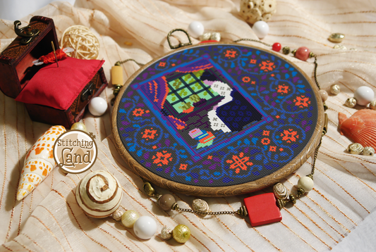 Window Cross Stitch Pattern