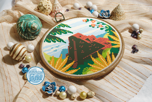 Ziggurat Cross Stitch Pattern