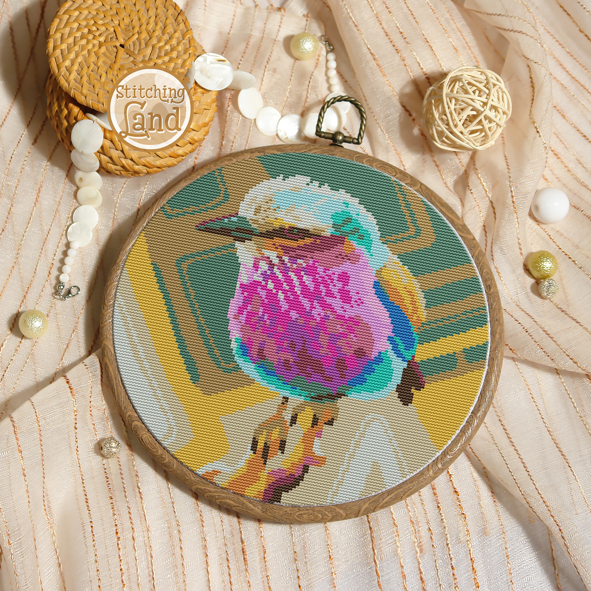 Roller Cross Stitch Pattern