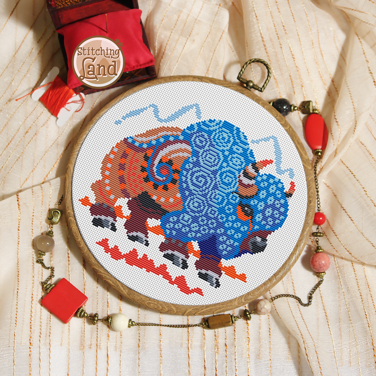 Buffalo Cross Stitch Pattern